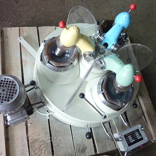 无矿样污染磨矿机XPM120×3三头研磨机 实验室非金属矿样磨粉的理想选择